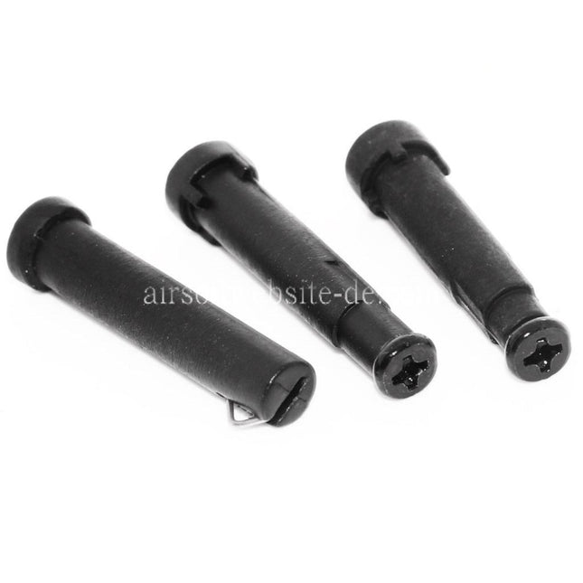 CYMA 3 Stück Vordere Schlinge Pin Set Geeignet für CYMA CM027 JG Golden Eagle Tokyo Marui MP5 Serie AEG SMG Gewehre Airsoft