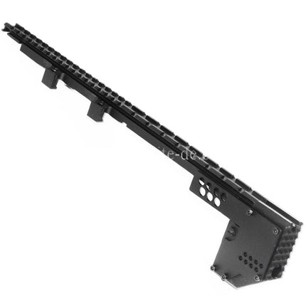 Airsoft Website 408mm Schwertfisch Umbau Schließsatz Obere Schiene Geeignet für MP5 Serie AEG Gewehre Schwarz