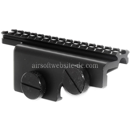 CYMA 156mm Zielfernrohrmontage Basis Schiene Geeignet für CYMA G&P Tokyo Marui M14 Serie AEG Gewehre Airsoft Schwarz