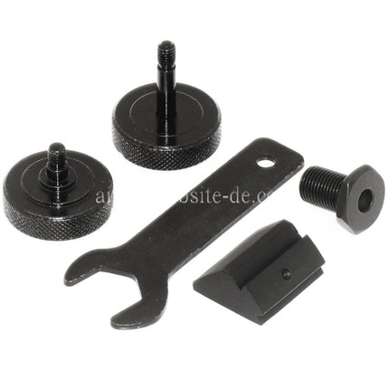 CYMA 156mm Zielfernrohrmontage Basis Schiene Geeignet für CYMA G&P Tokyo Marui M14 Serie AEG Gewehre Airsoft Schwarz