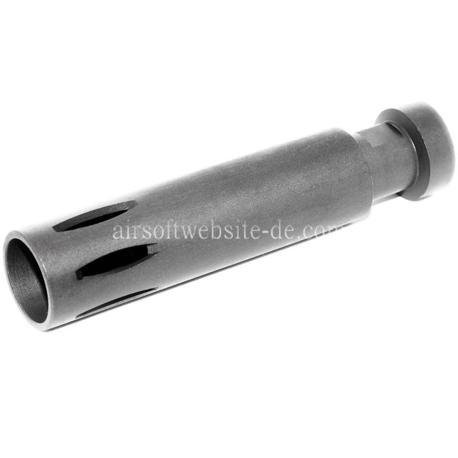 Airsoft Website 119mm XM177 E2 Mündungsbremse Mündungsfeuerdämpfer Geeignet für +14mm CW Rechtsgewinde Lauf Gewehre