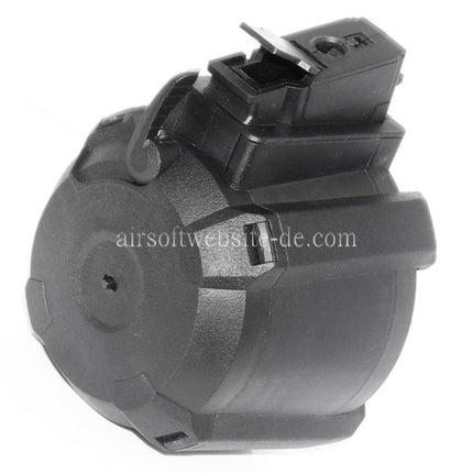 BATTLEAXE 1400rd Elektrisch Trommelmagazin Geeignet für AK Serie AEG Gewehre Airsoft