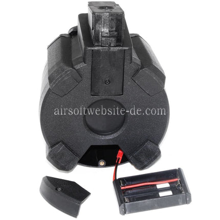 BATTLEAXE 1400rd Elektrisch Trommelmagazin Geeignet für AK Serie AEG Gewehre Airsoft
