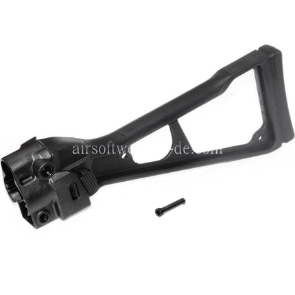 CYMA Polymer UMG Typ Klappschaft Geeignet für M5A5 MP5 UMG UMP M89 CYMA Classic Army D-Boys Tokyo Marui MP5 Serie AEG Gewehre Airsoft Schwarz