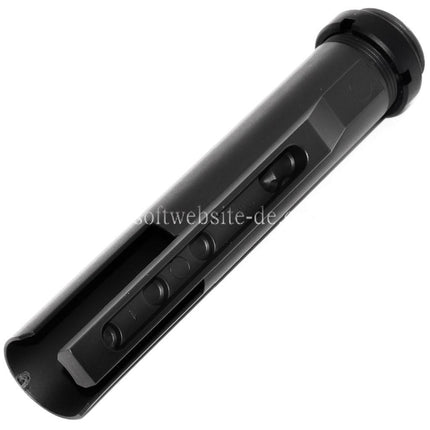 Airsoft Website 163mm Gewehrschaft Pufferrohr Geeignet für AR M4 M16 Serie AEG Gewehre Schwarz