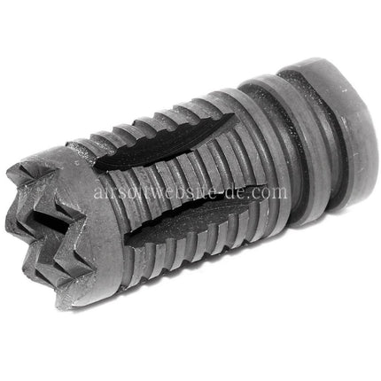 Airsoft Website 50mm Tenderizer Mündungsbremse Mündungsfeuerdämpfer Geeignet für +14mm CW Rechtsgewinde Lauf Gewehre