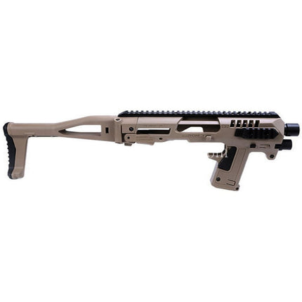 CAA Roni Pistolenkarabiner Conversion Kit Geeignet für KSC VFC Umarex Tokyo Marui G17 G18C G19 G23F Serie GBB Pistolen Airsoft