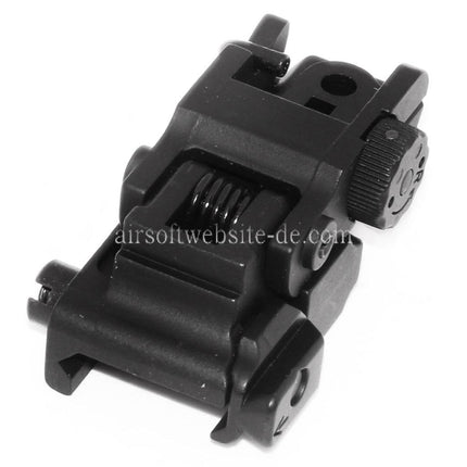 CYMA M4 S-System Stil Hochklappen Kimme Geeignet für 20mm 1913 Picatinny Schiene