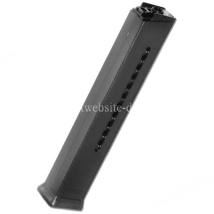 Airsoft Website 420rd Hi-Cap Magazin Geeignet für H&K Umarex UMP Serie AEG Gewehre Schwarz