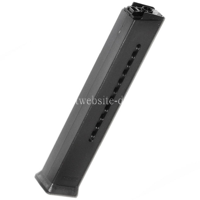 Airsoft Website 420rd Hi-Cap Magazin Geeignet für H&K Umarex UMP Serie AEG Gewehre Schwarz