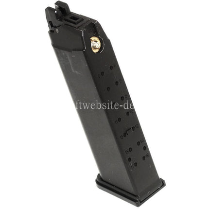 DOUBLE BELL 24rd Co2 Magazin Geeignet für G17 G18C G34 G35 G-Serie GBB Pistolen Airsoft Schwarz