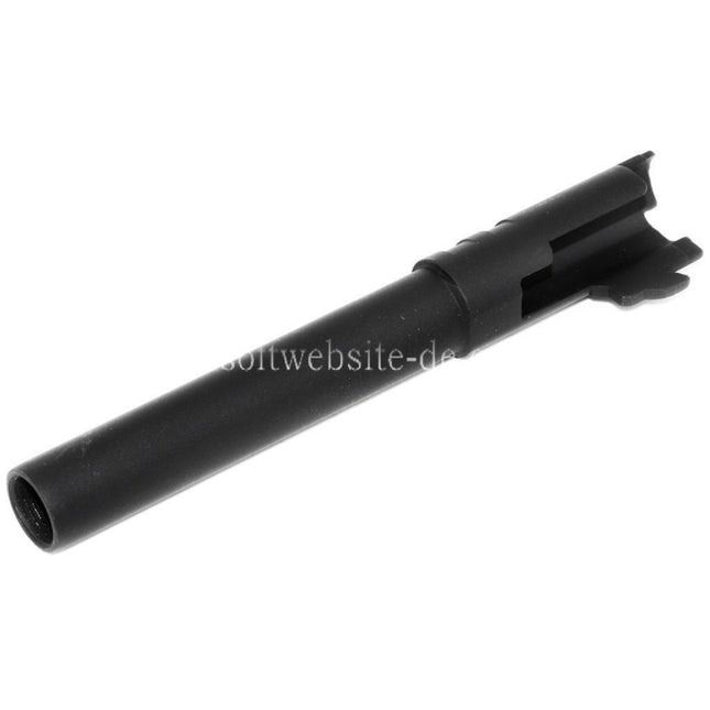 Airsoft Website 125mm Äußerer Lauf -12mm CCW Gegen den Uhrzeigersinn Geeignet für DOUBLE BELL ARMY ARMAMENT Tokyo Marui 1911 Serie GBB-Pistolen
