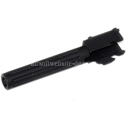 5KU 110mm/113mm 9INE Stil Ohne Gewinde Äußerer Lauf Geeignet für Tokyo Marui G17 GBB Pistolen Airsoft