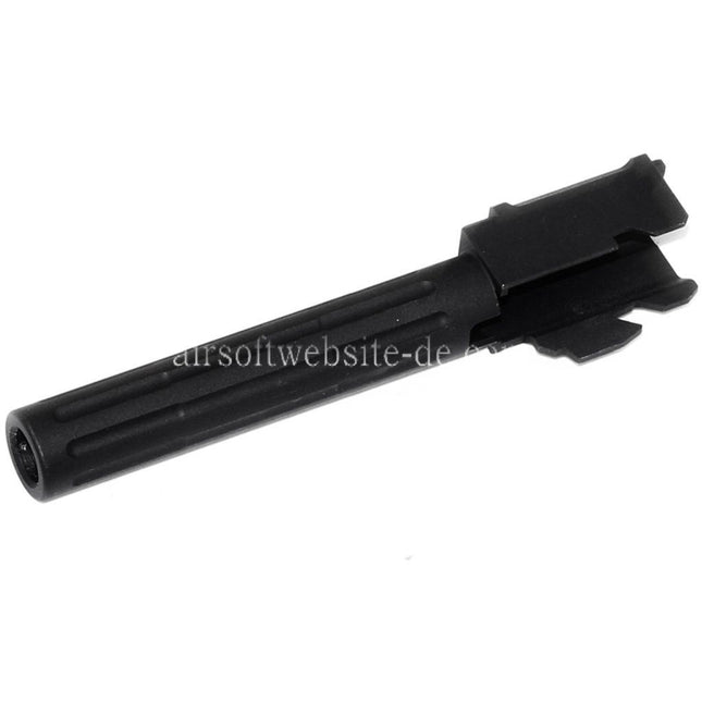 5KU 110mm/113mm 9INE Stil Ohne Gewinde Äußerer Lauf Geeignet für Tokyo Marui G17 GBB Pistolen Airsoft