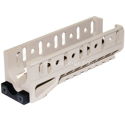 5KU 124mm B-11U Klassiker Untere Handschutz Schienen System Geeignet für LCT GHK CYMA D-Boys E&L Tokyo Marui AKS-74U Serie AEG GBB Gewehre Airsoft