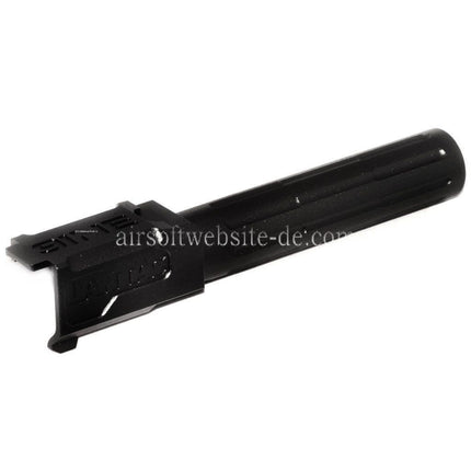 5KU 98mm/102mm 9INE Stil Ohne Gewinde Äußerer Lauf Geeignet für Tokyo Marui G19 GBB Pistolen Airsoft