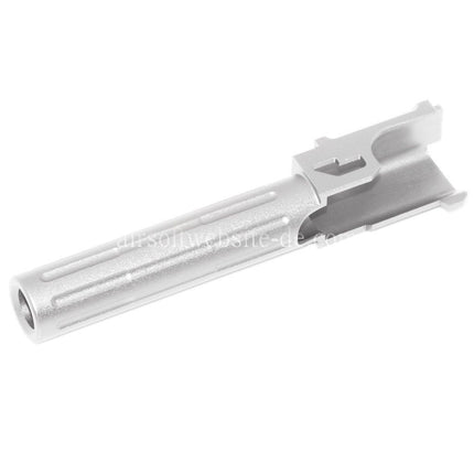 5KU 98mm/102mm 9INE Stil Ohne Gewinde Äußerer Lauf Geeignet für Tokyo Marui G19 GBB Pistolen Airsoft