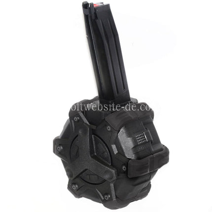 Armorer Works AW Custom 350rd Gas Adaptive Trommelmagazin Geeignet für Hi-Capa GBB Pistolen Airsoft