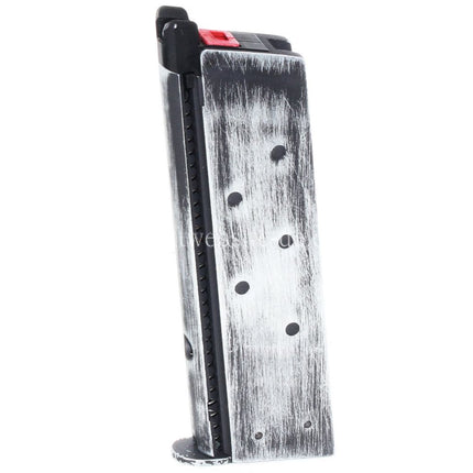 Armorer Works AW 16rd Gas Magazin Geeignet für EMG SAI Red / AW NE Serie / WE Einzelstapel 1911 Serie GBB Pistolen Airsoft