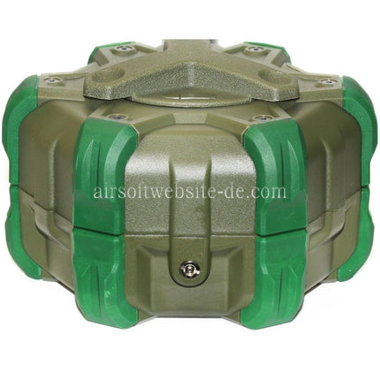 WE (WE-TECH) 350rd Gas Trommelmagazin Geeignet für EMG SAI Red / AW NE Serie / WE Single Stack 1911 GBB Pistolen Airsoft