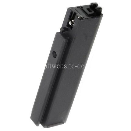 WE (WE-TECH) 30rd Gas Magazin Kurzer Typ geeignet für Cybergun Thompson M1A1 Serie GBB SMG Gewehre Airsoft Schwarz