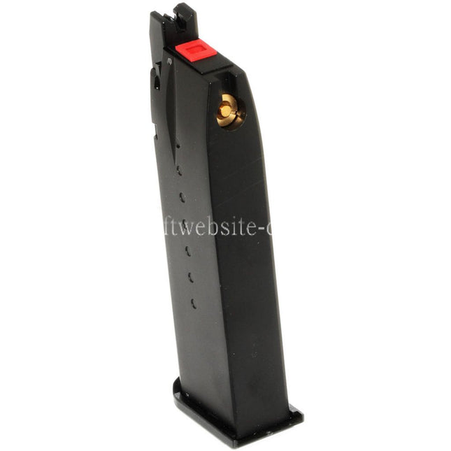 EMG Lizenziert Hudson 25rd Gas Magazin Geeignet für EMG Hudson H9 Serie GBB Pistolen Airsoft Schwarz