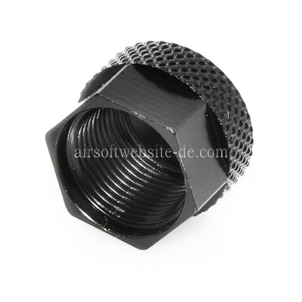EMG Lizenziert SAI -14mm CCW gegen den Uhrzeigersinn Laufgewindeschutz Geeignet für EMG SAI BLU GBB Pistolen Airsoft
