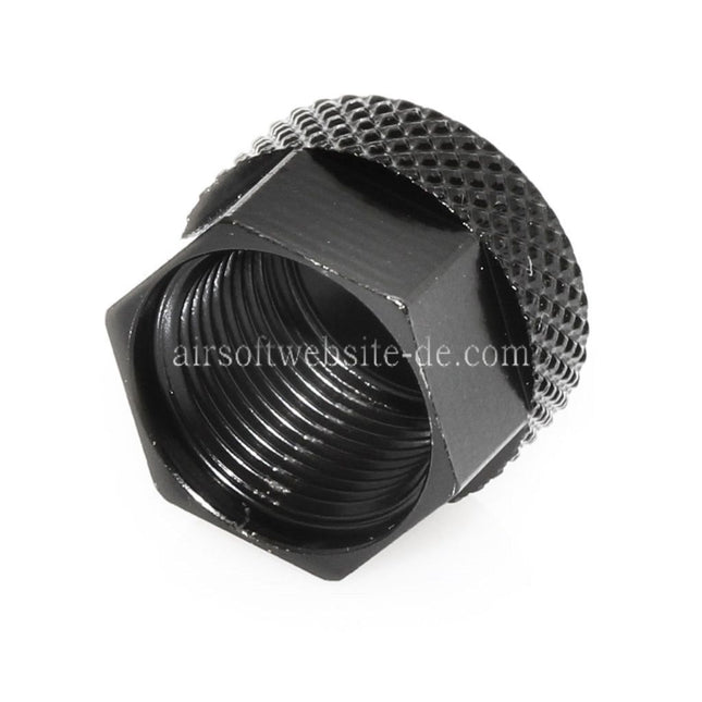 EMG Lizenziert SAI -14mm CCW gegen den Uhrzeigersinn Laufgewindeschutz Geeignet für EMG SAI BLU GBB Pistolen Airsoft