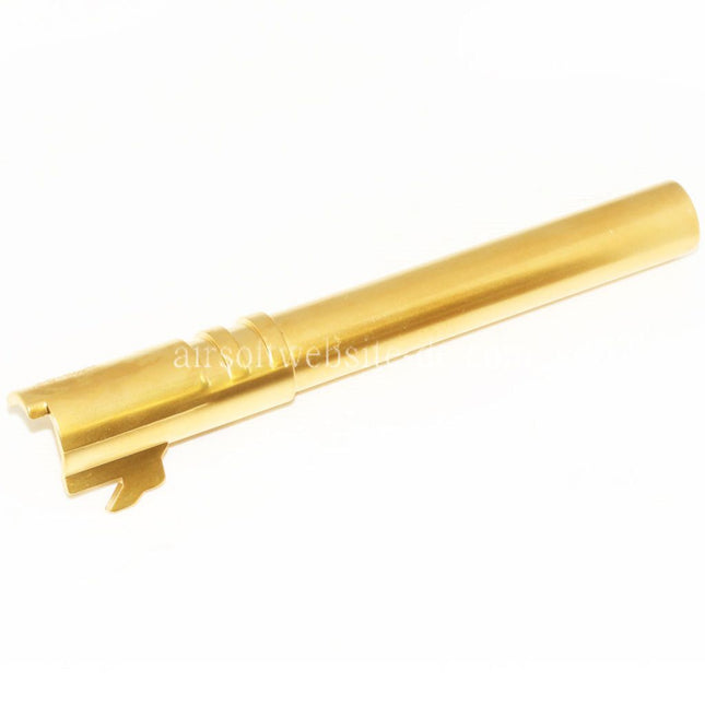 EMG Lizenziert STI DVC 3-GUN 134mm/138mm Äußerer Lauf Geeignet für EMG DVC 3-GUN / AW / WE / Tokyo Marui Hi-Capa 5.4 Variants GBB Pistolen Airsoft Gold