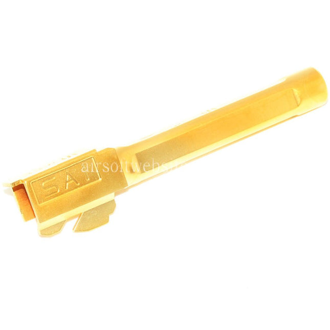 EMG Licensed SAI BLU 115mm/119mm Äußerer Lauf -14mm CCW gegen den Uhrzeigersinn Geeignet für APS XTP / EMG SAI BLU Serie GBB Pistolen Airsoft
