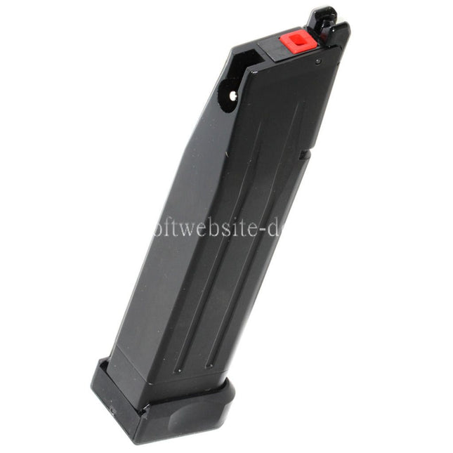 EMG STI 2011 DVC3 30rd Gas Magazin Geeignet für Hi-Capa Serie GBB Pistolen Airsoft Schwarz