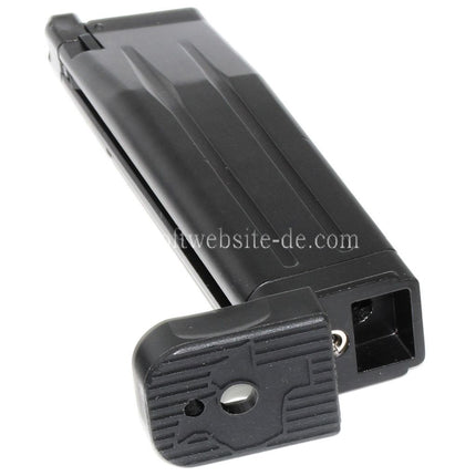 EMG STI 2011 DVC3 30rd Gas Magazin Geeignet für Hi-Capa Serie GBB Pistolen Airsoft Schwarz