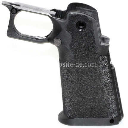 Armorer Works AW HX #1 Gepunkteter Pistolengriff Geeignet für EMG AW WE Tokyo Marui Hi-Capa Serie GBB Pistols Airsoft Schwarz