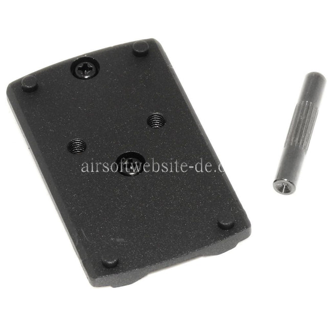 Armorer Works AW Custom HX Mikropunktvisierhalterung Geeignet für AW / WE Gen 2 Hi-Capa Serie GBB Pistolen Airsoft Schwarz