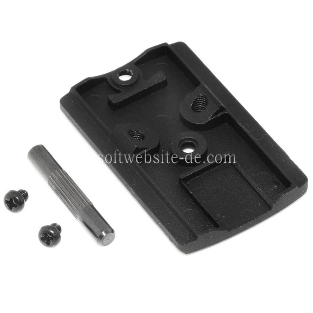 Armorer Works AW Custom HX Mikropunktvisierhalterung Geeignet für AW / WE Gen 2 Hi-Capa Serie GBB Pistolen Airsoft Schwarz