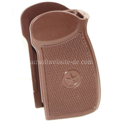 WE (WE-TECH) Polymer Griffabdeckung Geeignet für WE MAKAROV GBB Pistolen Airsoft Braun