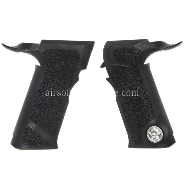WE (WE-TECH) Plastik Griffabdeckung Geeignet für WE P226 P-Virus Serie GBB Pistolen Airsoft Schwarz