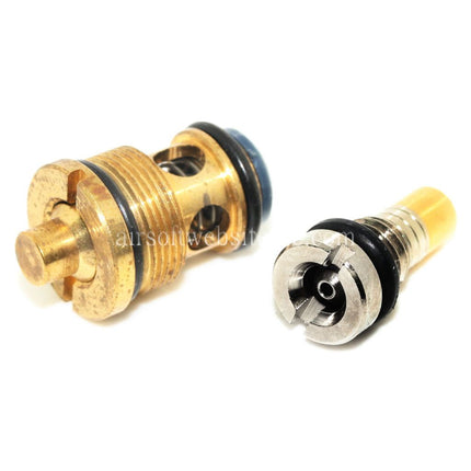 WE (WE-TECH) 2 Stück Einlass Ausgangs Ventil Geeignet für Armorer Works AW WE G17 Co2 Serie GBB Pistole Airsoft Magazin