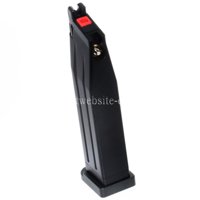 EMG TTI 2011 COMBAT MASTER 30rd Gas Magazin Geeignet für Hi-Capa Serie GBB Pistolen Airsoft Schwarz