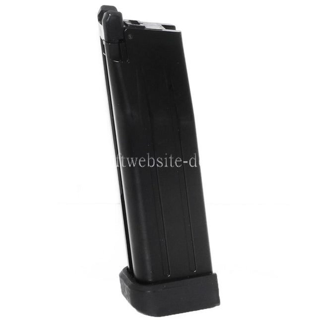 WE (WE-TECH) 30rd Gas Magazin Geeignet für Hi-Capa Serie GBB Pistolen Airsoft Schwarz