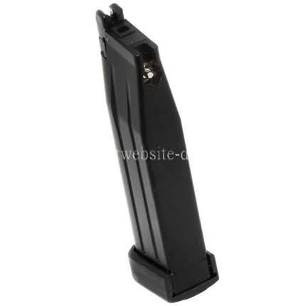WE (WE-TECH) 30rd Gas Magazin Geeignet für Hi-Capa Serie GBB Pistolen Airsoft Schwarz
