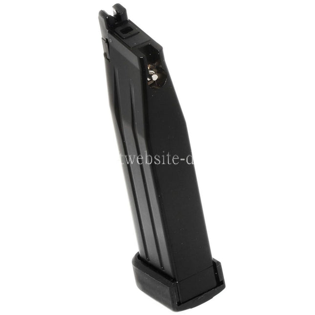 WE (WE-TECH) 30rd Gas Magazin Geeignet für Hi-Capa Serie GBB Pistolen Airsoft Schwarz