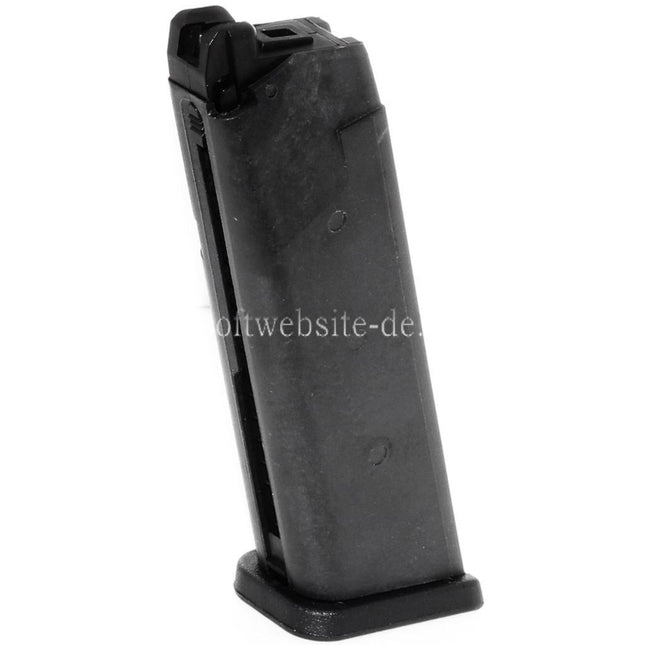 WE (WE-TECH) 25rd Polymer Gas Magazin Geeignet für Stark Arms S17 S18 S19 G17 G18C G34 G35 G-Serie GBB Pistolen Airsoft Schwarz