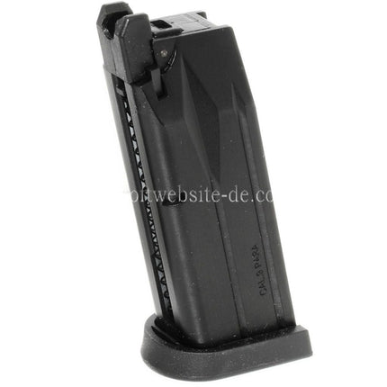 WE (WE-TECH) 20rd Gas Magazin Kurze Typ Geeignet für WE Bulldog PX4 Compact Serie GBB Pistolen Airsoft Schwarz