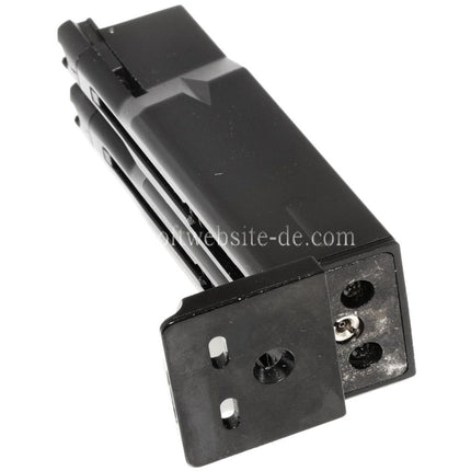 WE (WE-TECH) 32rd Doppel Lauf Gas Magazin Geeignet für WE Doppel Lauf MAKAROV PMM Serie GBB Pistolen Airsoft Schwarz