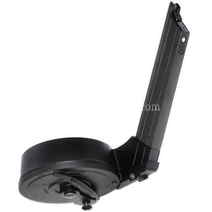 WE (WE-TECH) 50rd Gas Trommelmagazin Geeignet für Armorer Works A180 Blaster WE P08 Luger GBB Pistol
