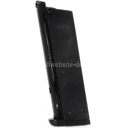 WE (WE-TECH) 16rd Tactical Gas Magazin Geeignet für EMG SAI Red / AW NE Serie / WE Einzelstapel 1911 Serie GBB Pistolen Airsoft
