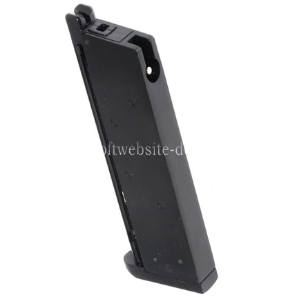 WE (WE-TECH) 16rd Tactical Gas Magazin Geeignet für EMG SAI Red / AW NE Serie / WE Einzelstapel 1911 Serie GBB Pistolen Airsoft