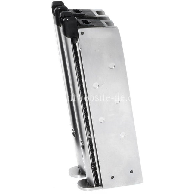 WE (WE-TECH) 32rd Doppel Lauf Gas Magazin Geeignet für AW MX Serie / WE Doppel Lauf 1911 Serie GBB Pistolen Airsoft