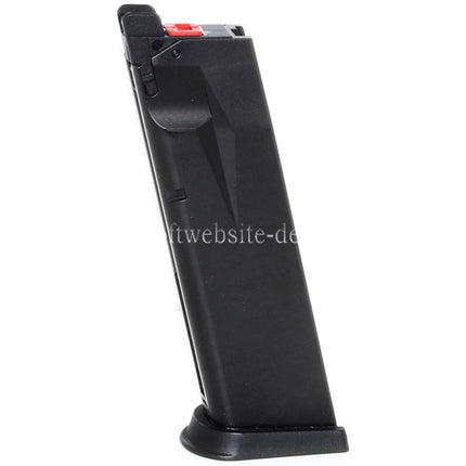 Cybergun Swiss Arms 20rd Gas Magazin Geeignet für WE F228 F229 Swiss Arms P229 Serie GBB Pistolen Airsoft Schwarz